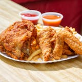 3 Pieces of Mixed Chicken with Fries