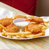 6 Pieces of Jumbo Shrimp with Fries